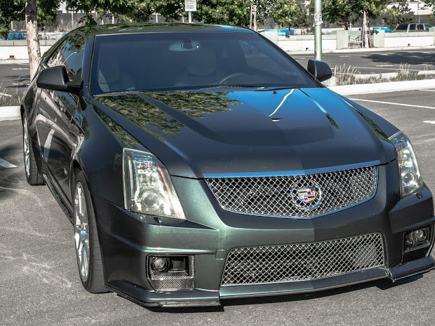 2009-15 CADILLAC CTS-V V2 |FACTORY STYLE FRONT LIP SPLITTER GROUND EFFECTS